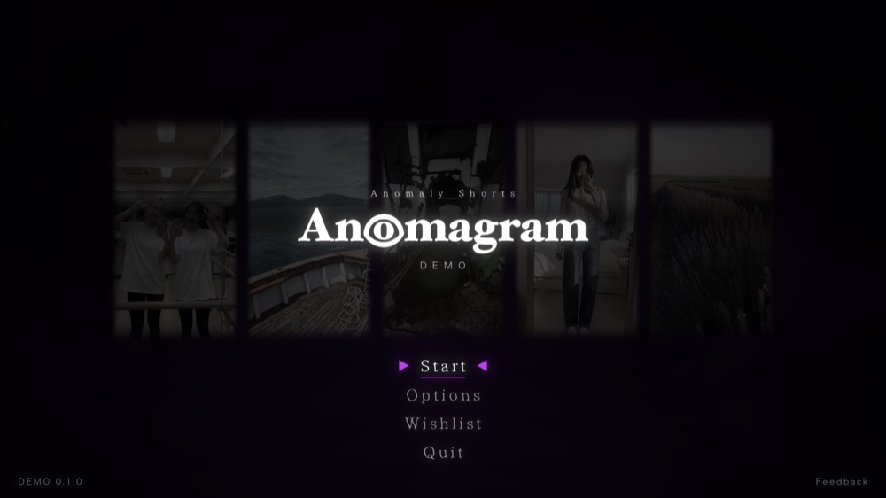 Title screen
